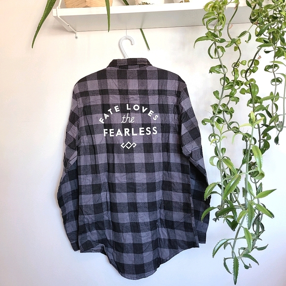 SheShreds.Co Plaid Flannel - Picture 3 of 6
